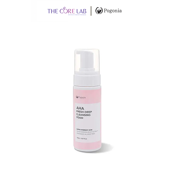 Sữa rửa mặt tạo bọt AHA