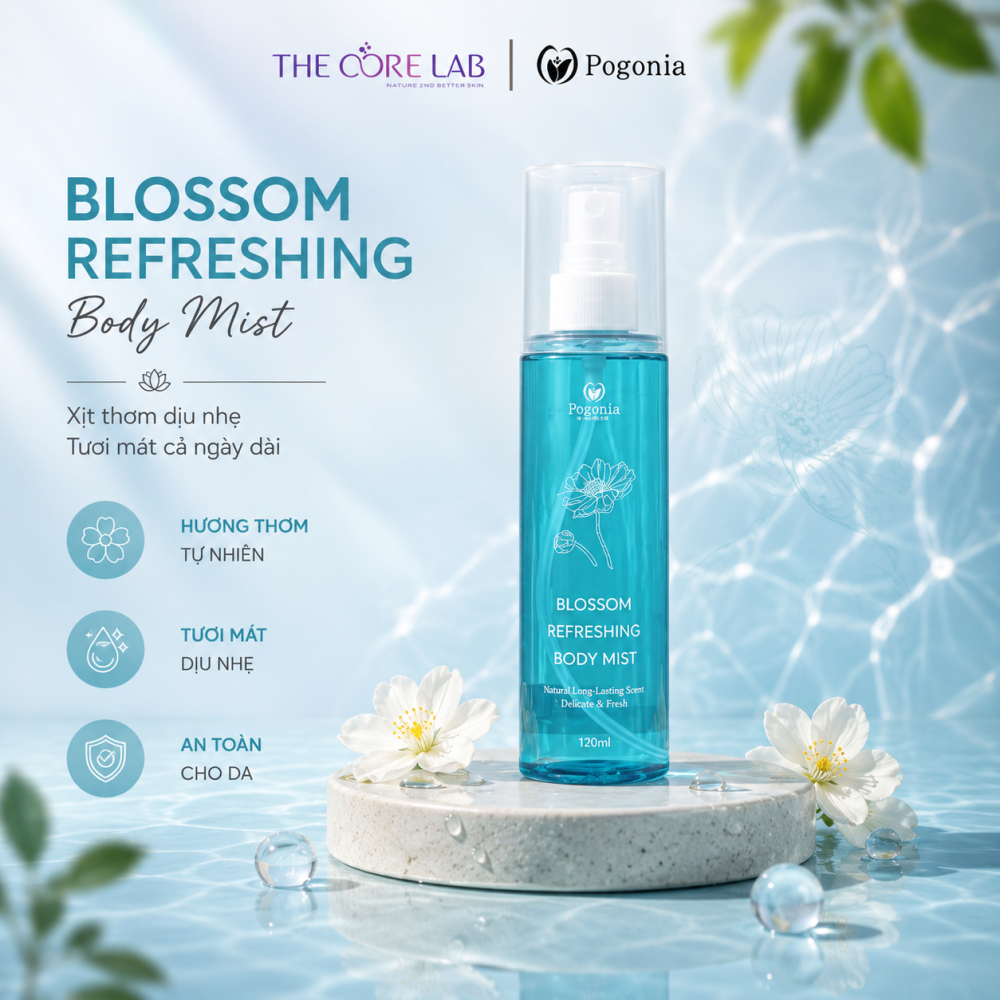 Xịt thơm cơ thể Blossom Refreshing Body Mist