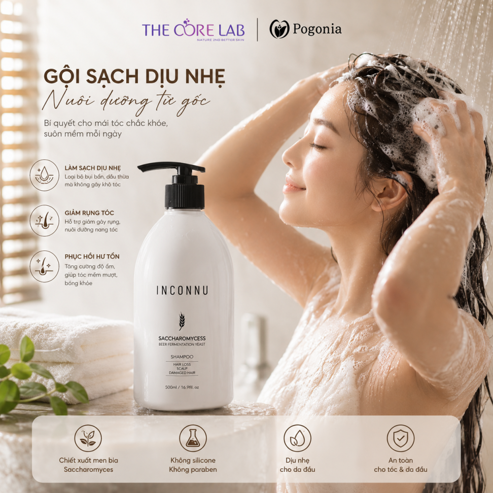 Dầu gội Saccharomyces INCONNU