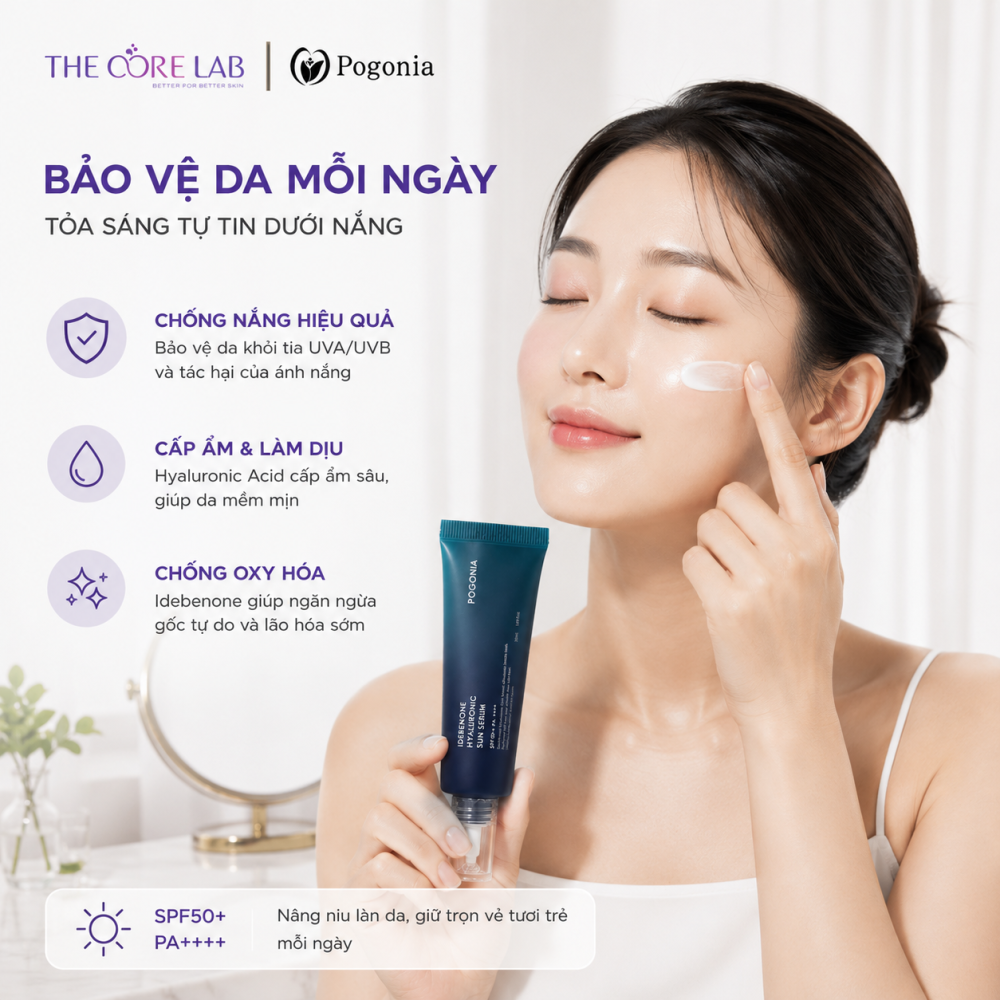 Alternative view of Tinh chất chống nắng Idebenone Hyaluronic
