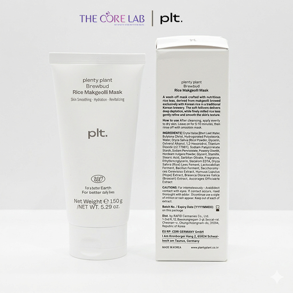 Mặt Nạ Gạo Plenty Plant Brewbud Rice Makegolli Mask