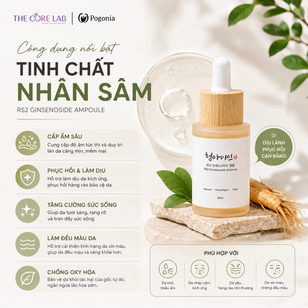 Tinh Chất Dưỡng Da RG2 Ginsenoside Ampoule