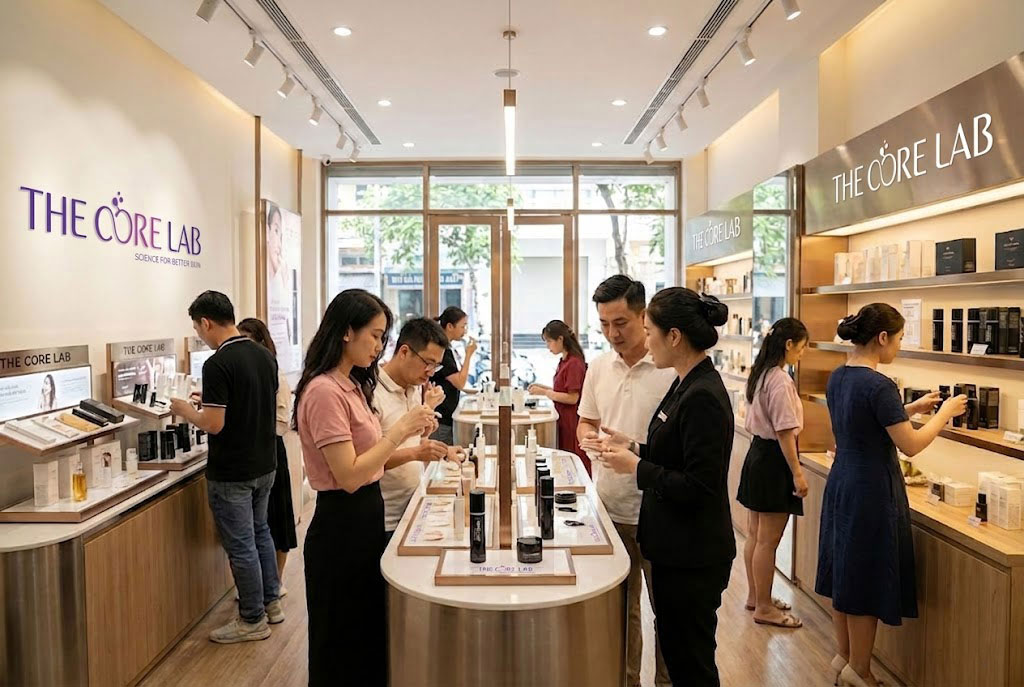 gian hàng the corelab