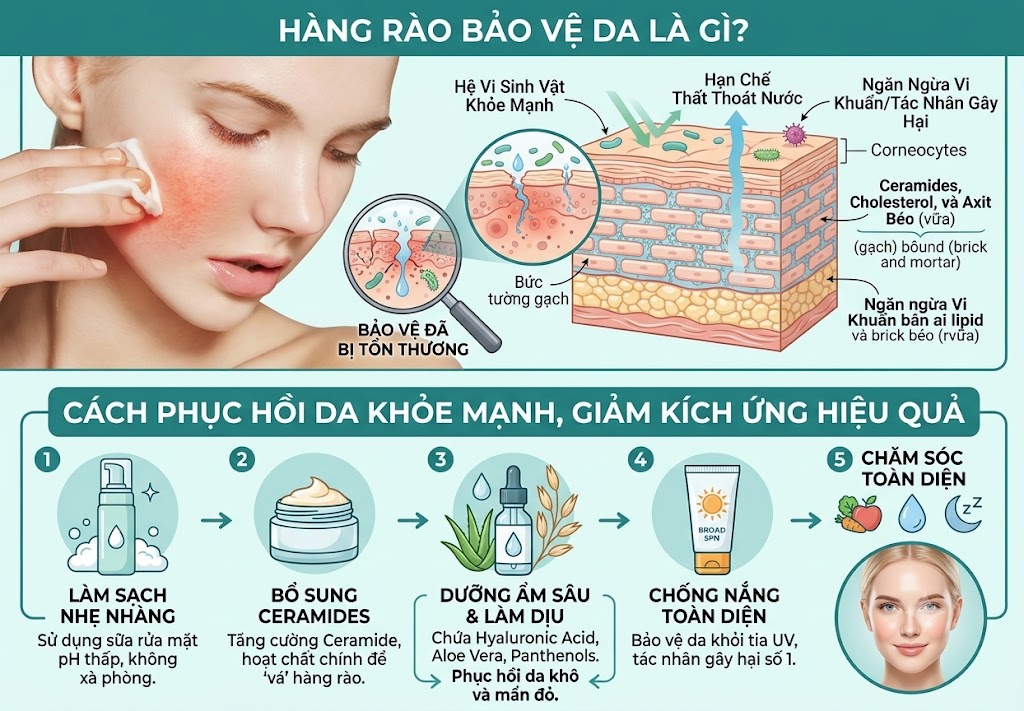 Hàng Rào Bảo Vệ Da Là Gì