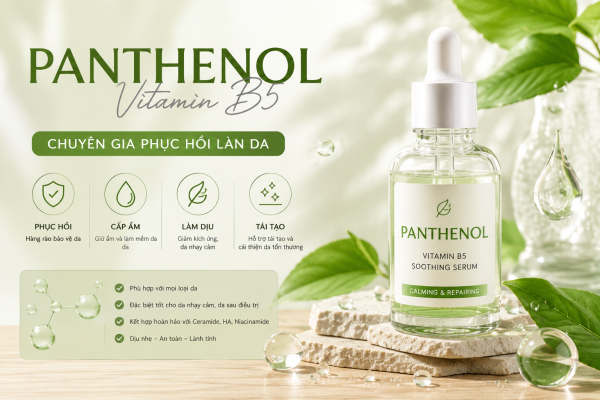 Panthenol (Vitamin B5) Là Gì