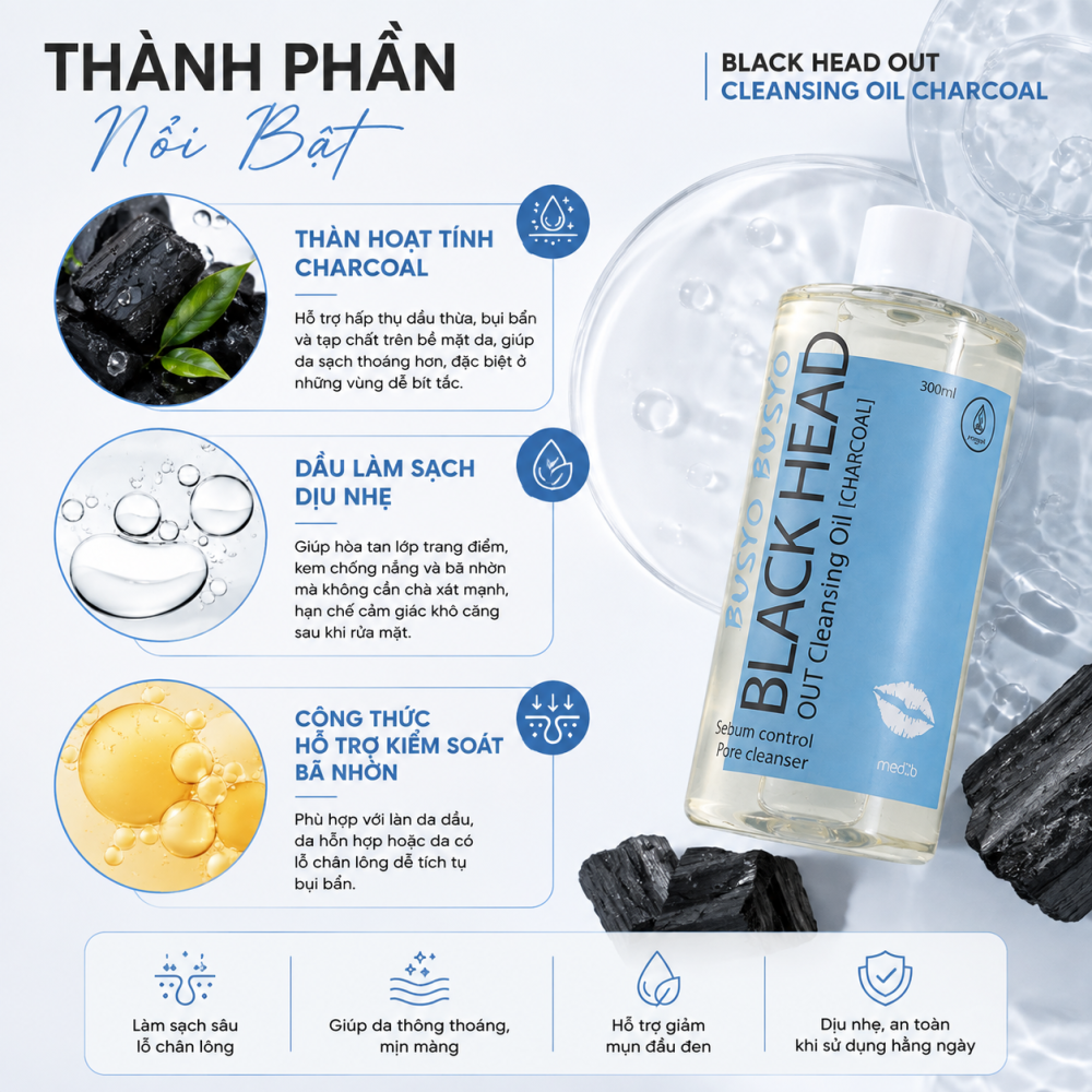 Dầu tẩy trang Black Head