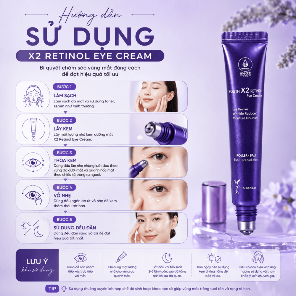 Kem Dưỡng Mắt X2 Retinol Eye Cream3 (1)