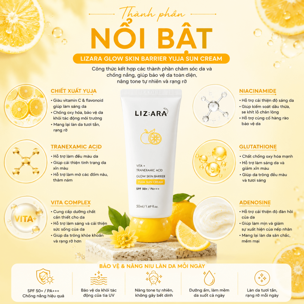 Kem Mắt LIZARA Yuja Glow Skin Barrier1 (1)