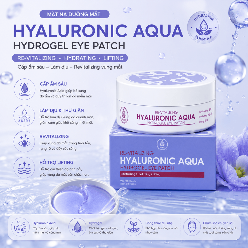 Mặt Nạ Mắt Hyaluronic Aqua Hydrogel (1)