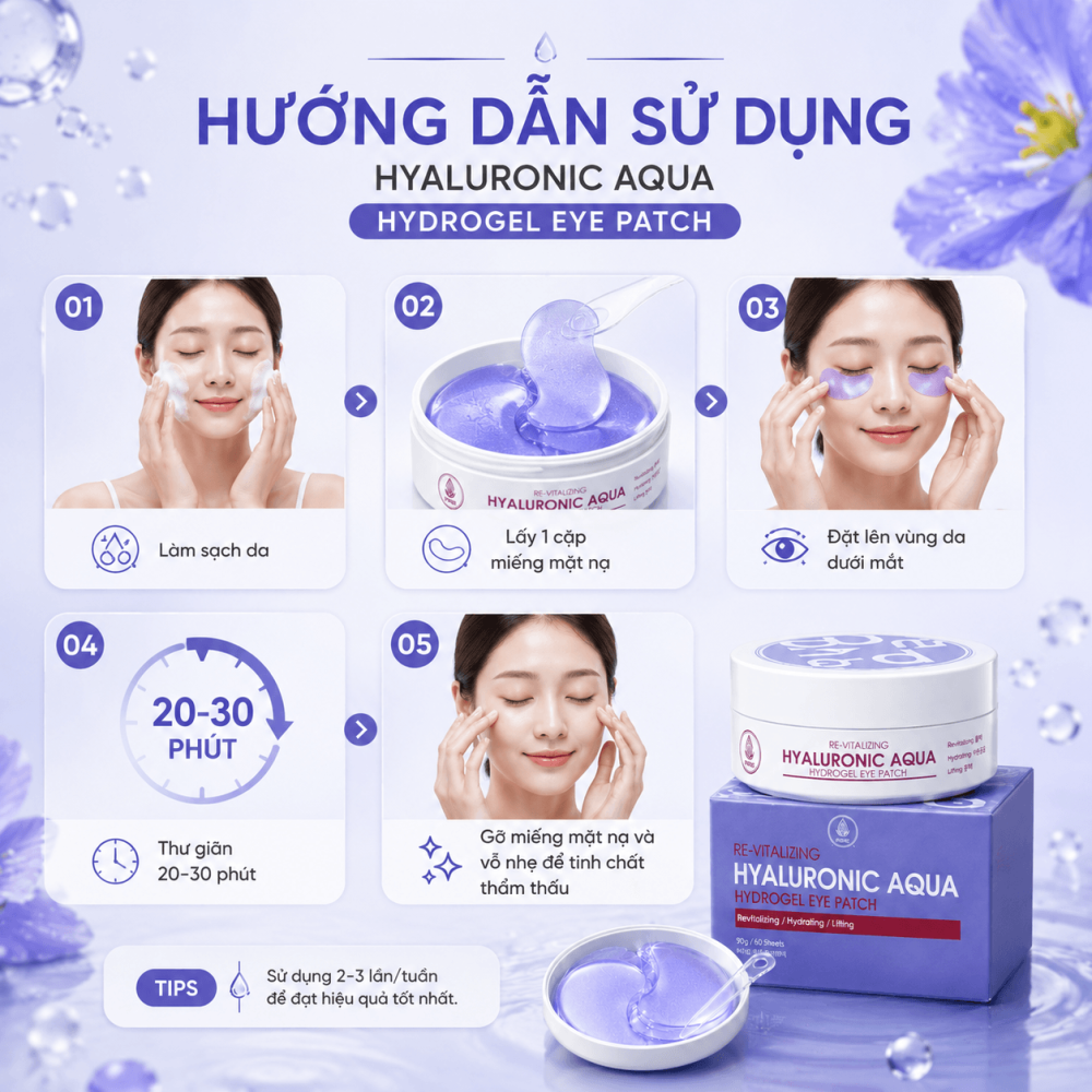 Mặt Nạ Mắt Hyaluronic Aqua Hydrogel3 (1)