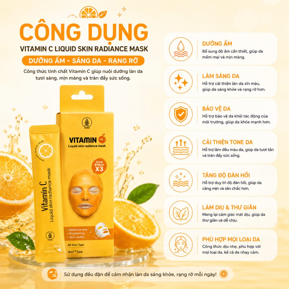 Mặt Nạ Tinh Chất Vitamin C2 (1)