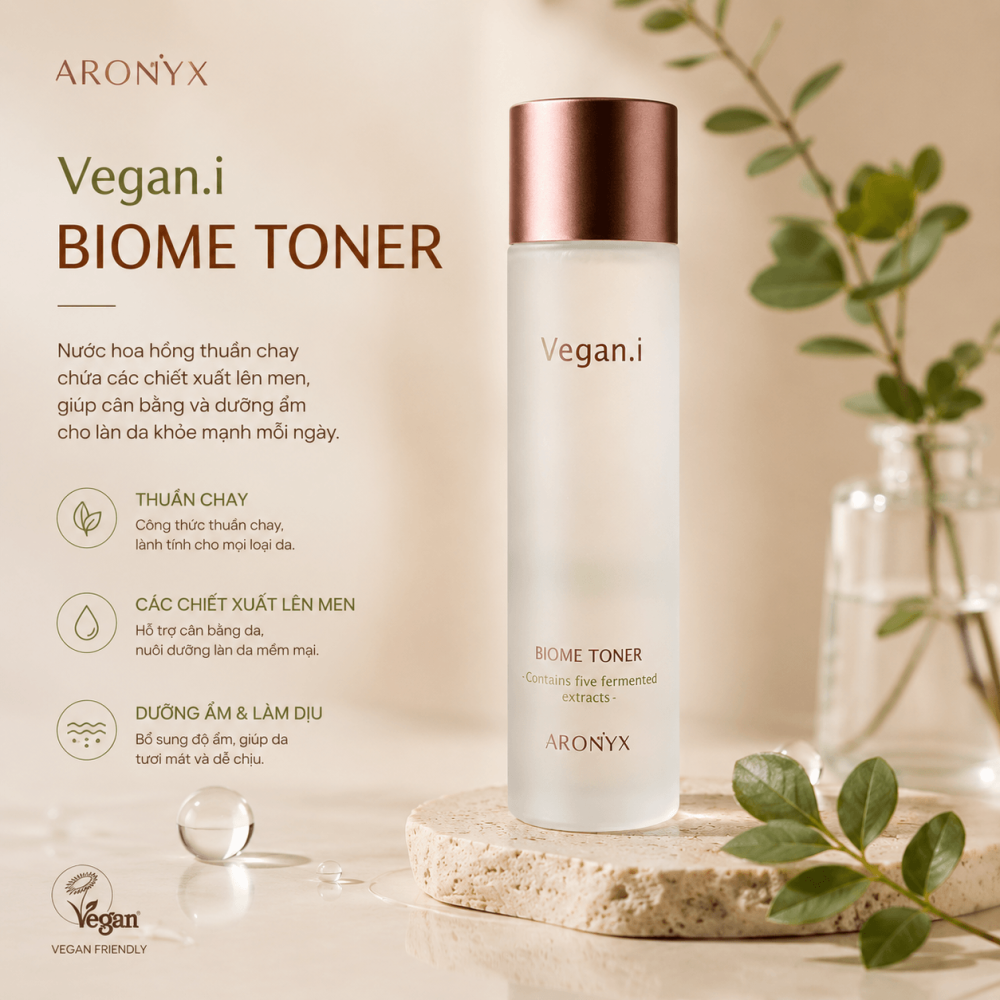 Nước Hoa Hồng ARONYX Vegan.i Biome Toner (1)