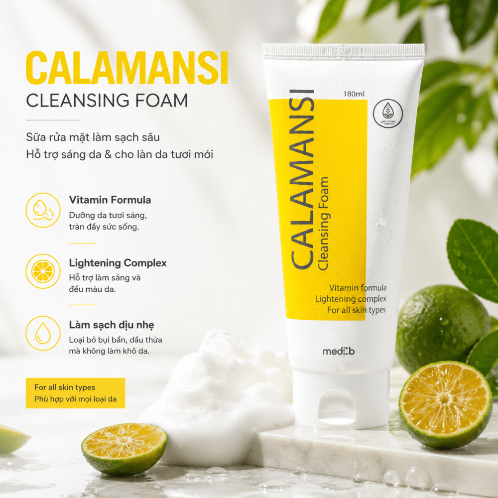 Sữa Rửa Mặt Calamansi Cleansing Foam (1)