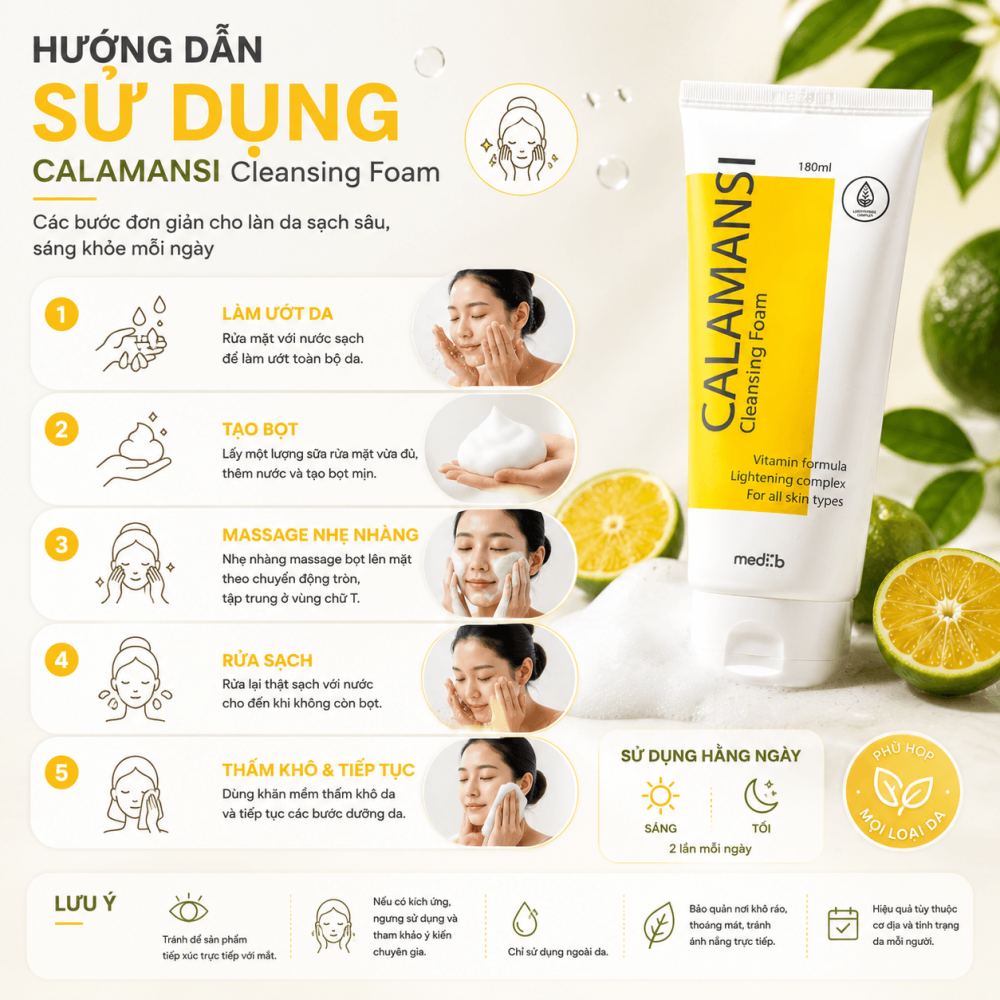 Sữa Rửa Mặt Calamansi Cleansing Foam3 (1)